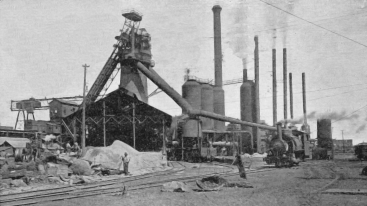 Dover Ohio Iron Furnace 1910