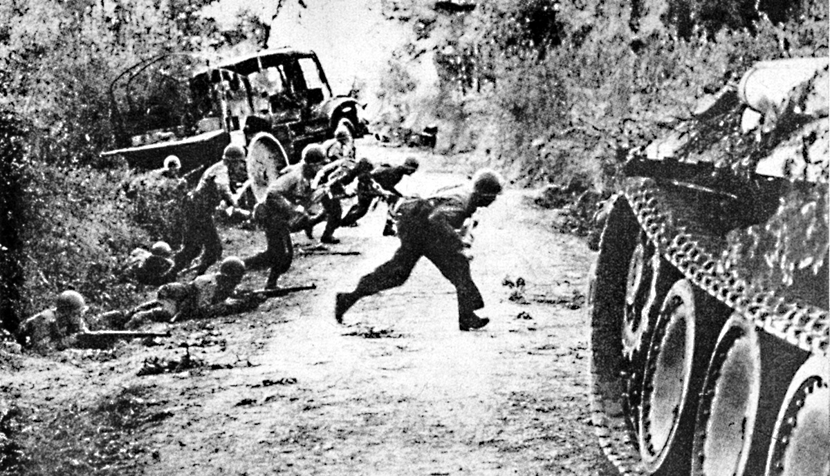 331st Infantry Hedgerow Fighting, July 1944