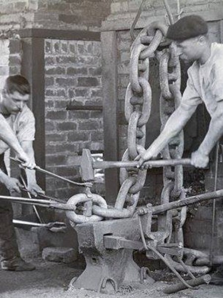 The White Hill Chain Works of Fieldsboro, New&nbsp;Jersey