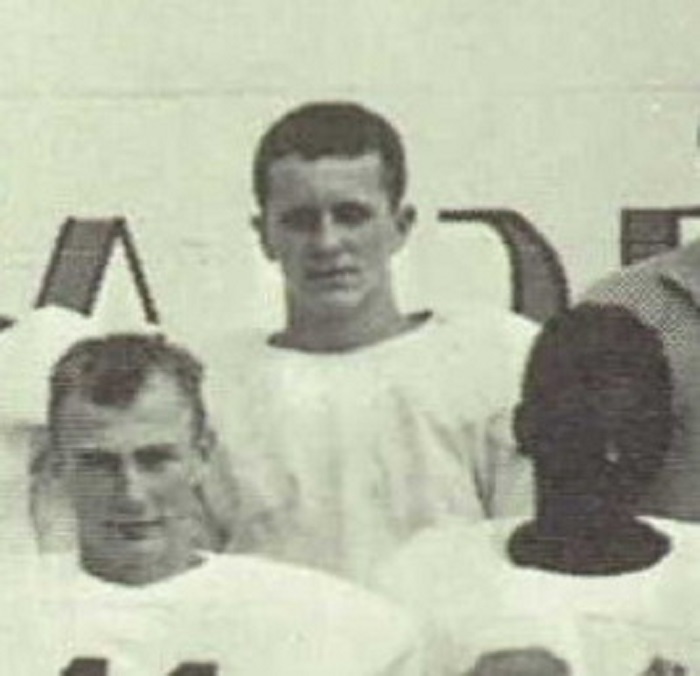Kenneth Lee Foutz, 1963 Yearbook Football Team photo. (Source: ancestry.com)