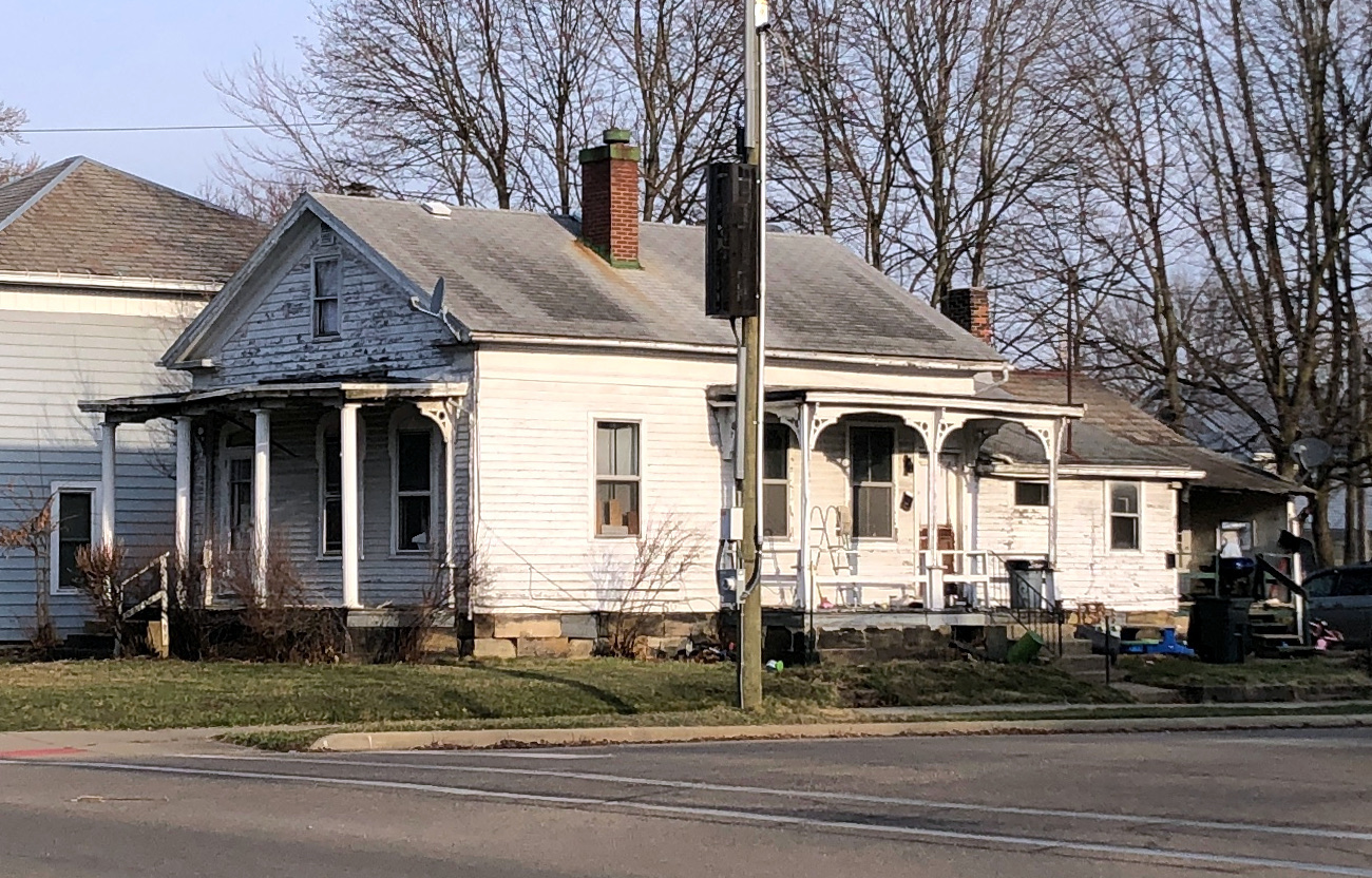 The house on Lot 386. (Photo taken by author March 2022)