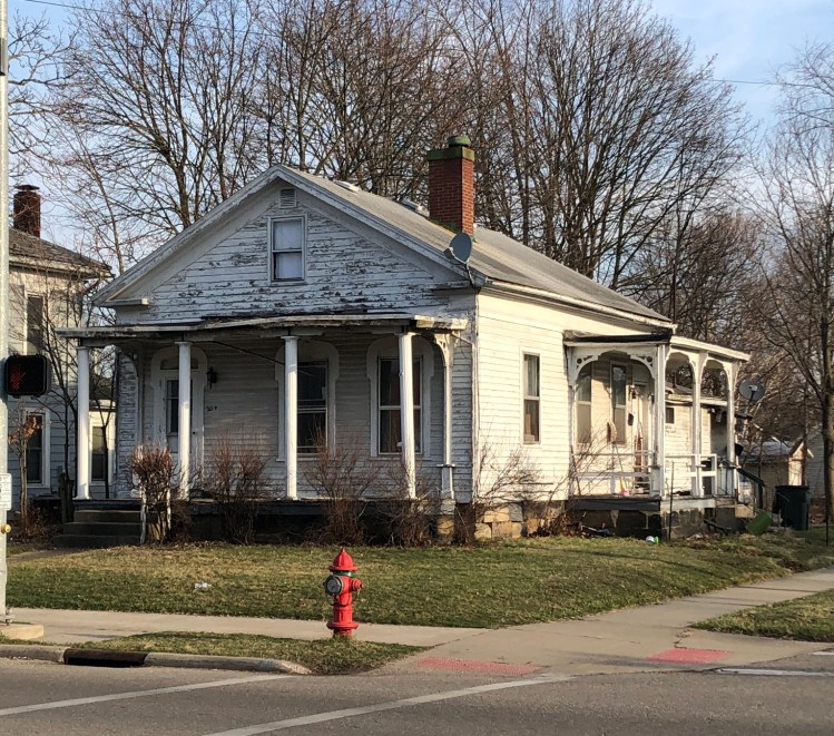The house on Lot 386. (Photo taken by author March 2022)