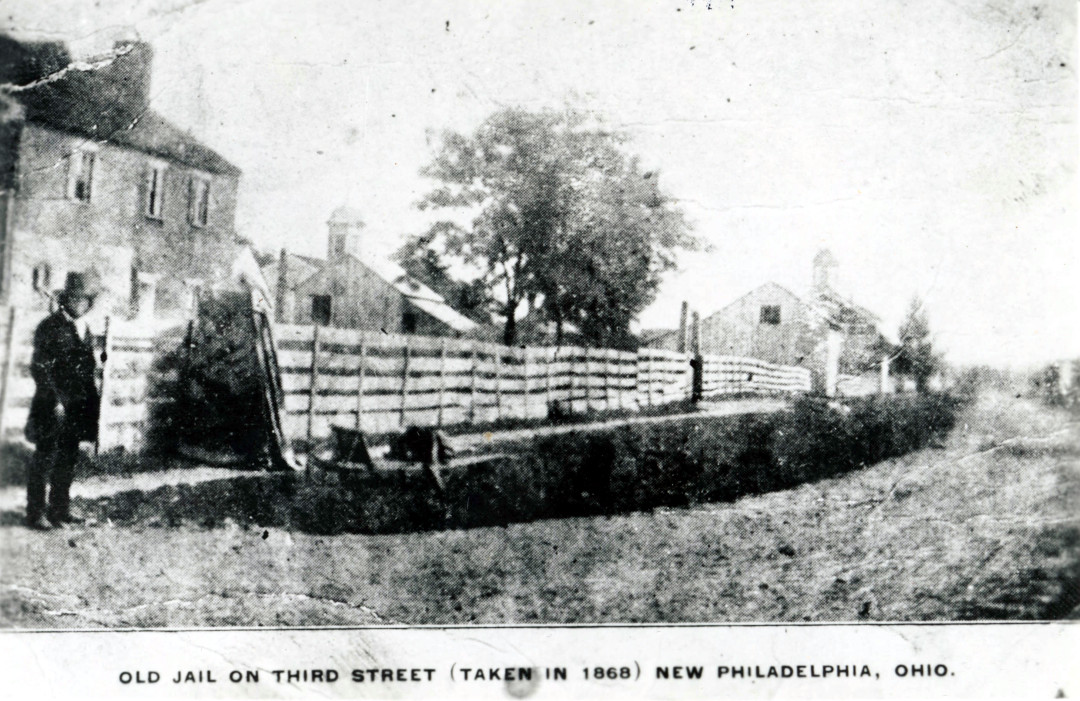The old jail in New Philadelphia, 1868. (Source: ohiomemory.org)