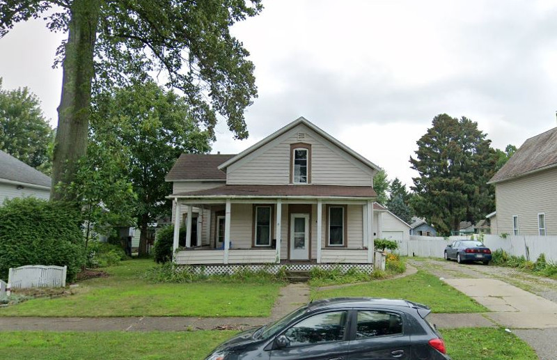 The Glauser House on East Front Street, 2019. (Source: google.com)
