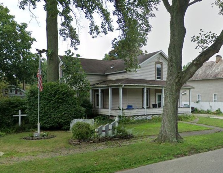 The Glauser House on East Front Street, 2019. (Source: google.com)