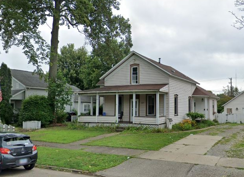 The Glauser House on East Front Street, 2019. (Source: google.com)
