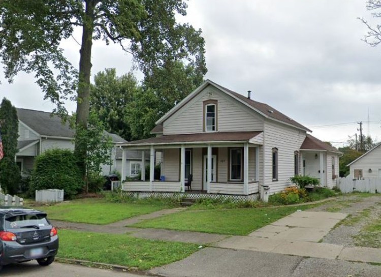 The Glauser House on East Front Street, 2019. (Source: google.com)