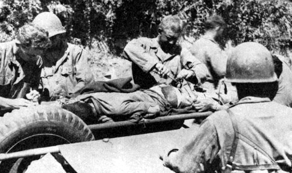 Image from article on the 24th Medical Battalion, Korean War