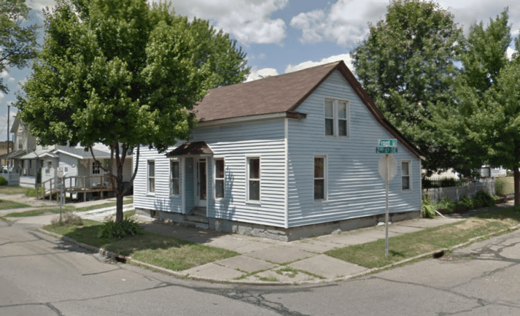 The Maholm House on Front Street, New Philadelphia, Ohio, 2019. (Source: google.com)