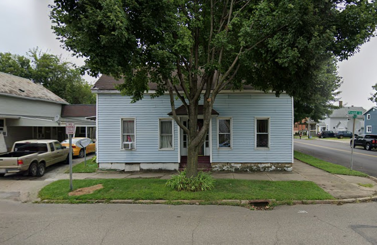 The Maholm House on Front Street, New Philadelphia, Ohio, 2019. (Source: google.com)