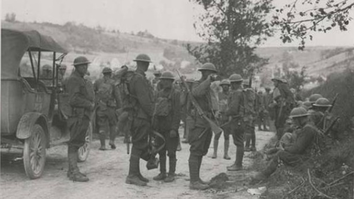 28th Infantry Division troops, August 1918. (Source: army.mil)