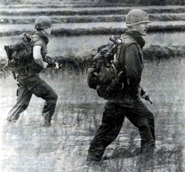 Soldiers of the 198th LIB taking part in Operation Russell Beach, January 1969.