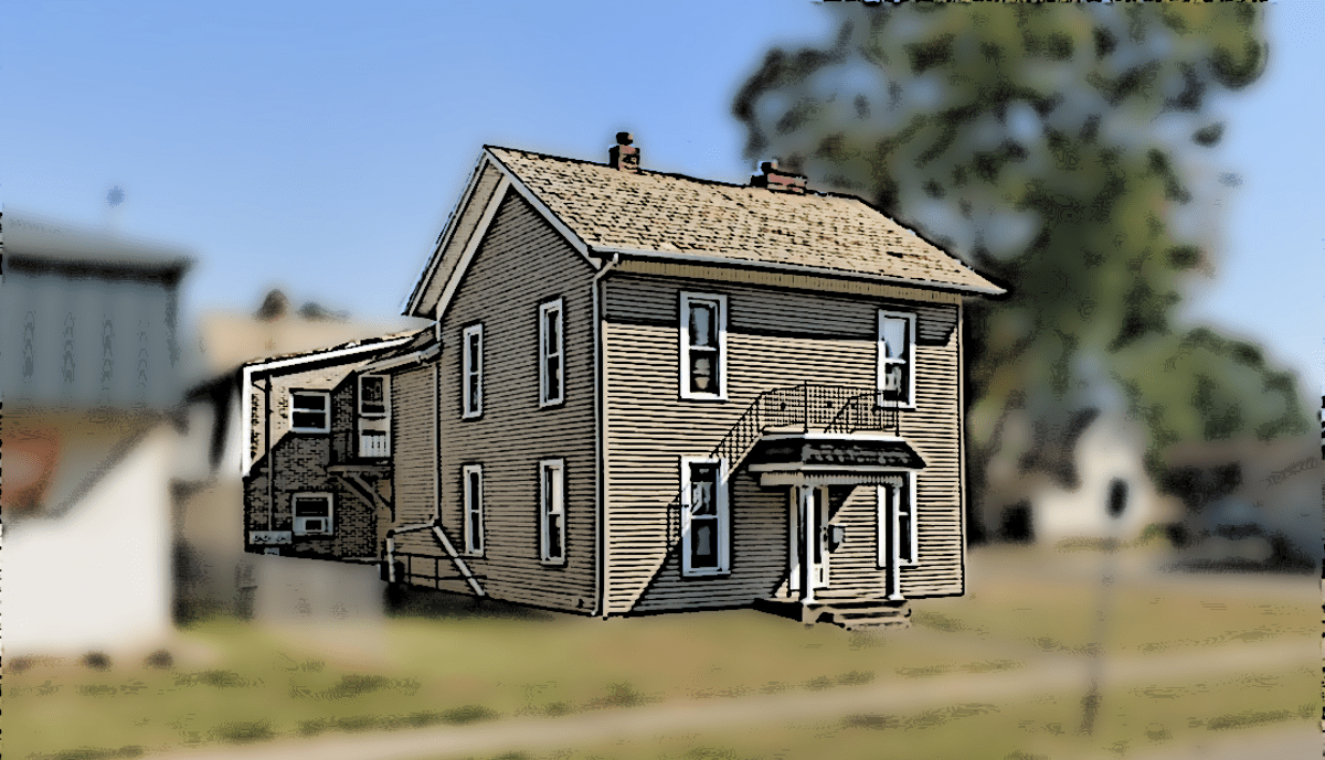 The Samuel and Emma Schlup House on West High Street, New Philadelphia, Ohio, 2019. (Source: google.com)