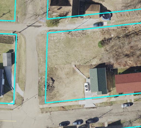 The Williams House lot as it appeared in 2020. (Source: auditor.co.tuscarawas.oh.us)
