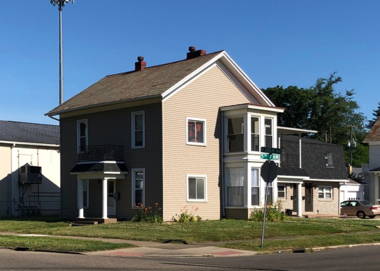 The Schlup House, on West High Street June 2022.