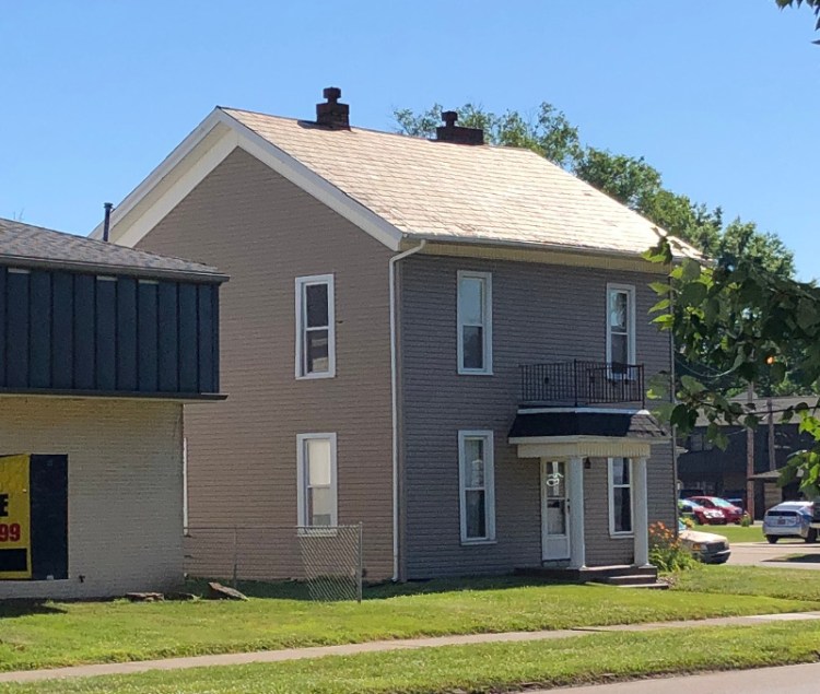 The Schlup House, on West High Street June 2022.