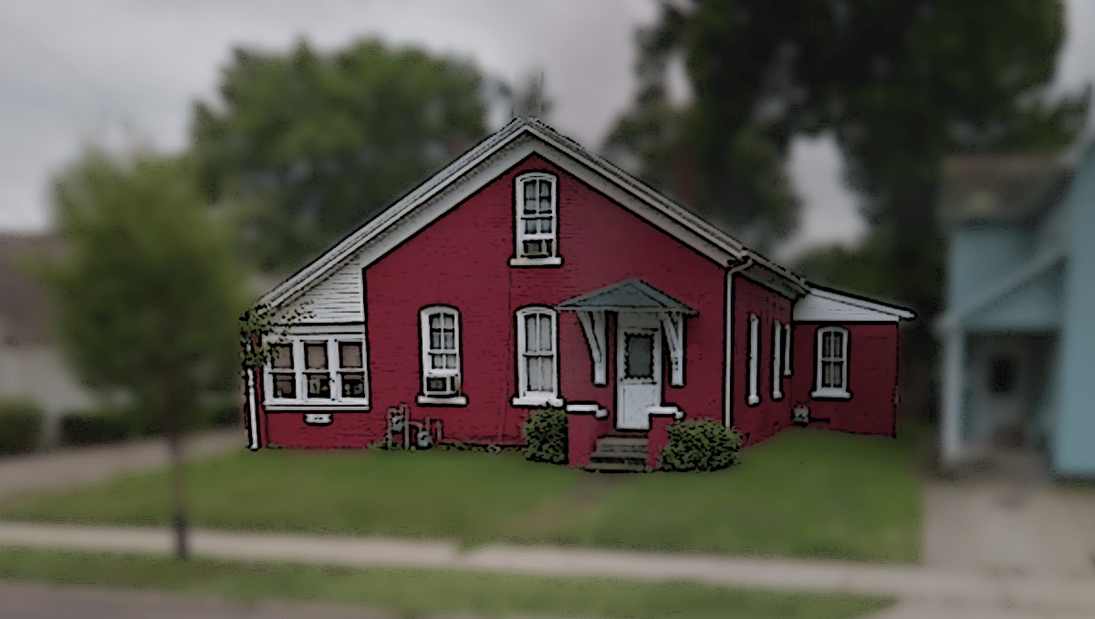 The Dick House on Ray Street NW, New Philadelphia, Ohio, 2018. (Source: google.com)