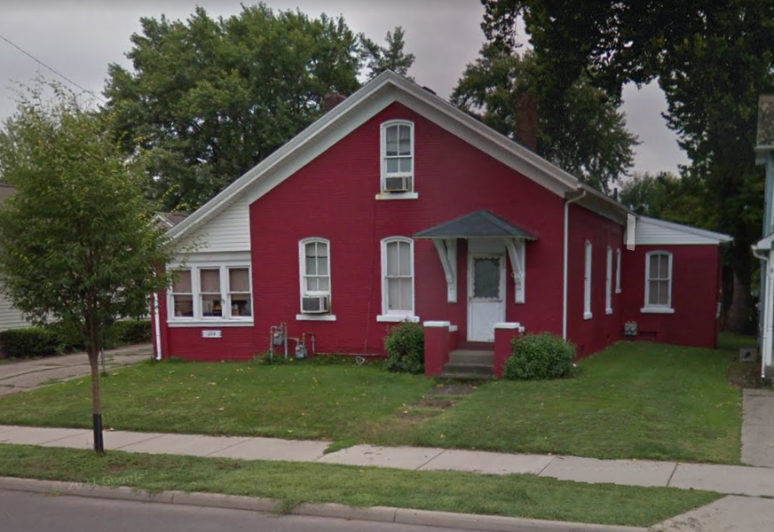 The Dick House on West Ray in New Philadelphia, 2018. (Source: google.com)