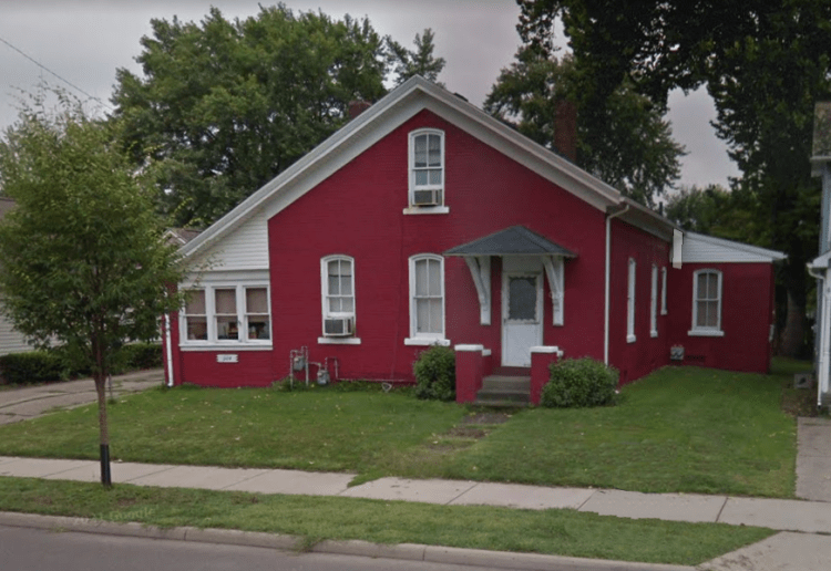 The Dick House on West Ray in New Philadelphia, 2018. (Source: google.com)