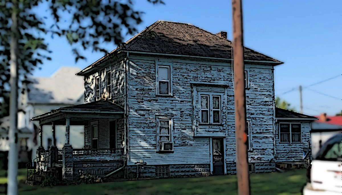 The Espich House, South Broadway, New Philadelphia, Ohio, 2022.