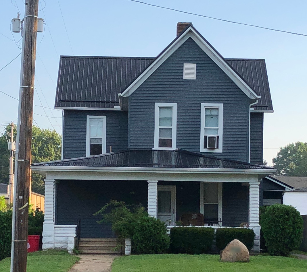 The Hall House on East High Street, New Philadelphia, 2022.