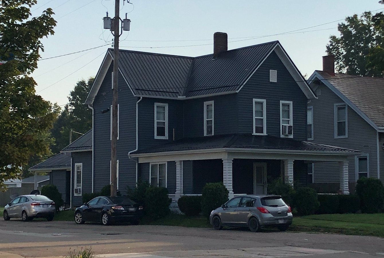 The Hall House on East High Street, New Philadelphia, 2022.