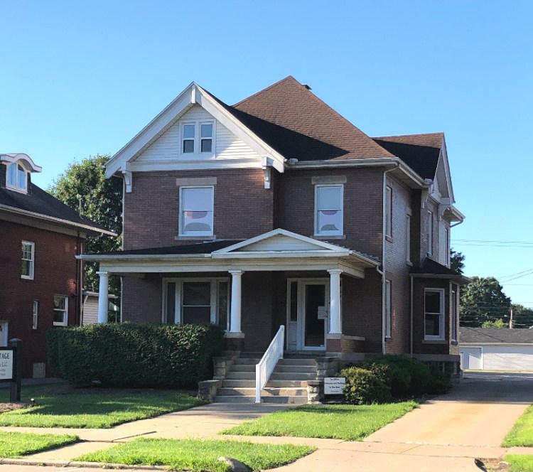 The Gilgen House on West High Street, New Philadelphia, August 2022.
