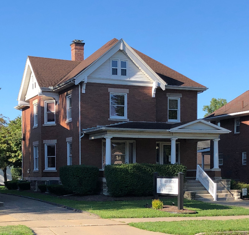 The Gilgen House on West High Street, New Philadelphia, August 2022.