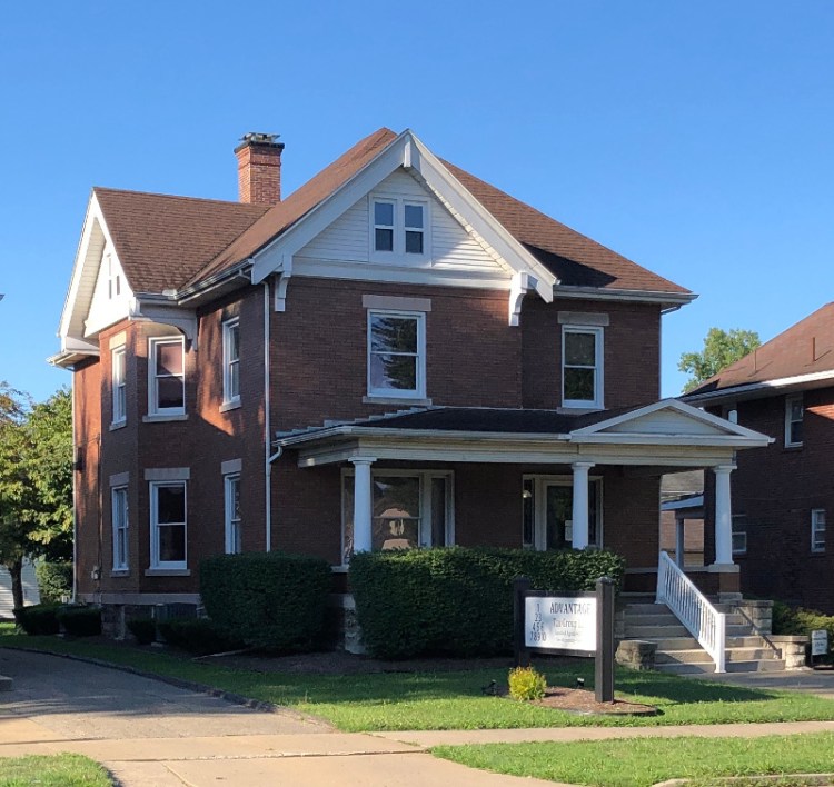 The Gilgen House on West High Street, New Philadelphia, August 2022.
