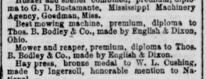 A reference to English & Dixon found in an April 1869 issue of the New Orleans Crescent newspaper. (Source: loc.gov)