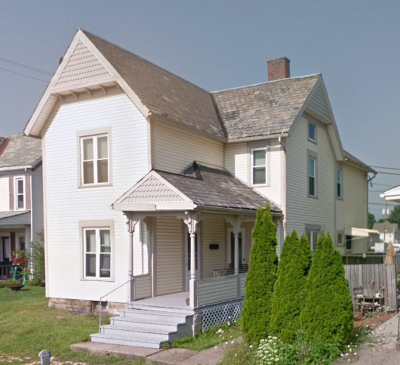 The Shauffler House on 2nd Street SW in New Philadelphia, Ohio, 2014. (Source: google.com)