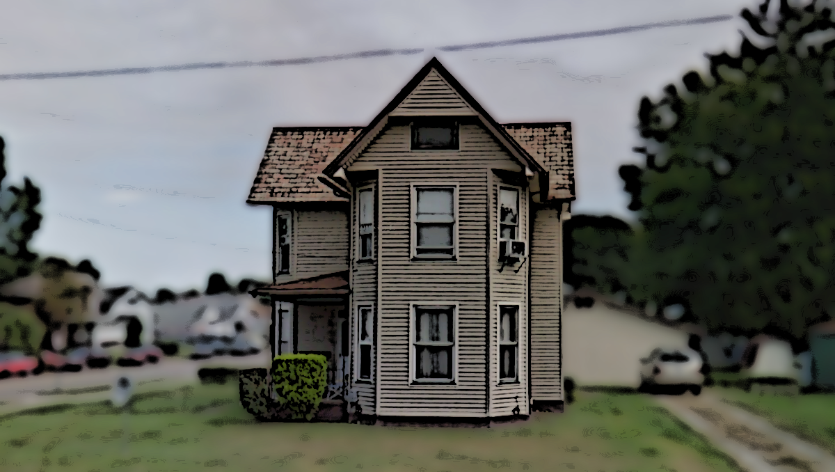 The Wallace House on West Front Street in New Philadelphia, Ohio, 2019. (Source: google.com)