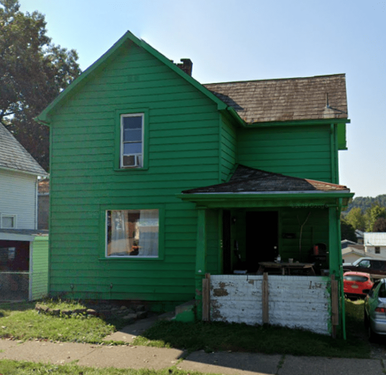The Tidrick House on West High Avenue, New Philadelphia, 2019. (Source: google.com)