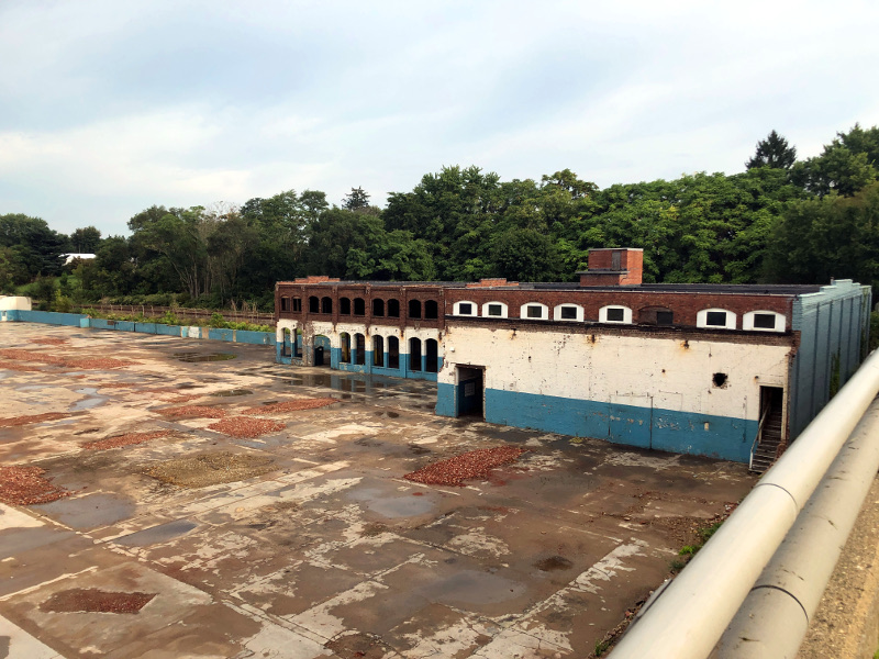 The location of the English & Dixon Agricultural Works (modern Howden Buffalo Plant location) in New Philadelphia, September 2022.