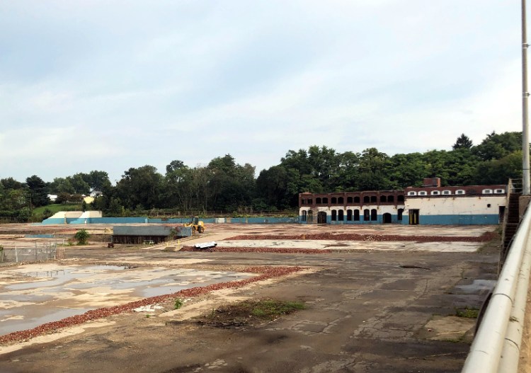 The location of the English & Dixon Agricultural Works (modern Howden Buffalo Plant location) in New Philadelphia, September 2022.