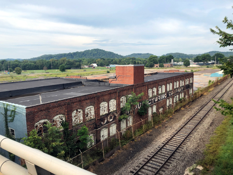 The location of the English & Dixon Agricultural Works (modern Howden Buffalo Plant location) in New Philadelphia, September 2022.