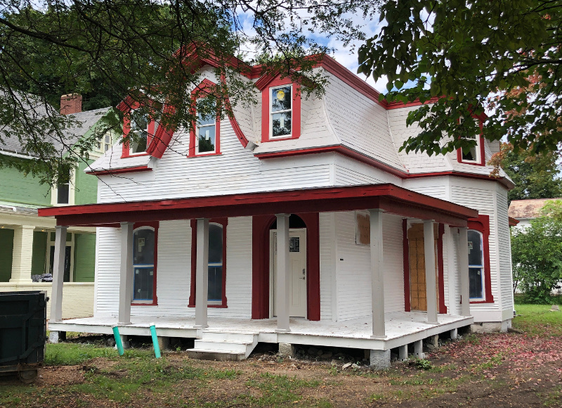 The Miller House on Ray Avenue NW in New Philadelphia, September 2022.