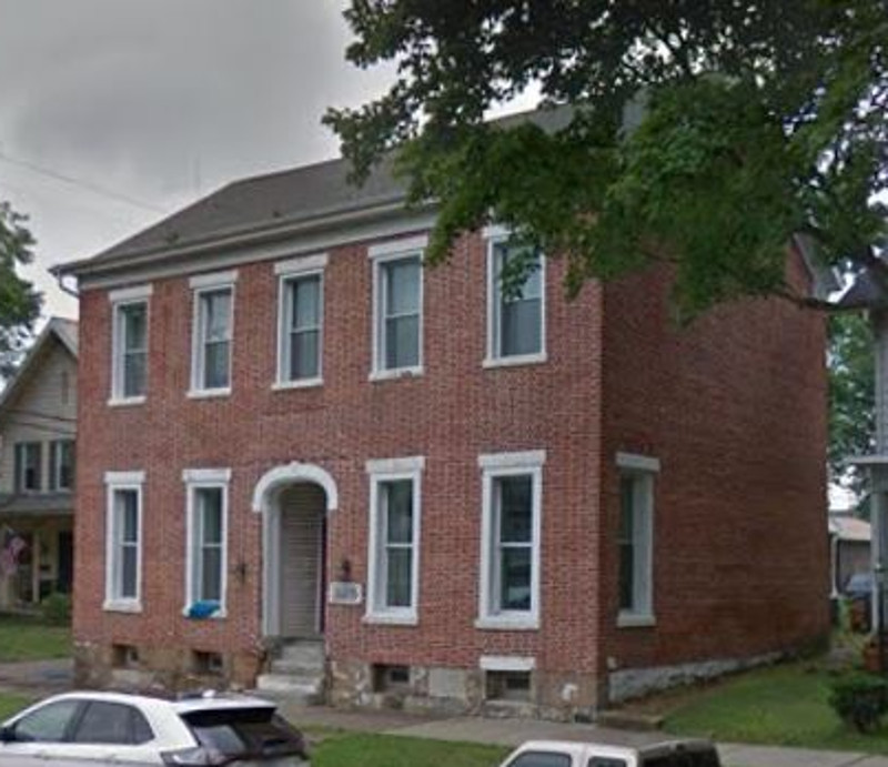 The Hoobler House on North Broadway, New Philadelphia, Ohio, 2018. (Source: earth.google.com)