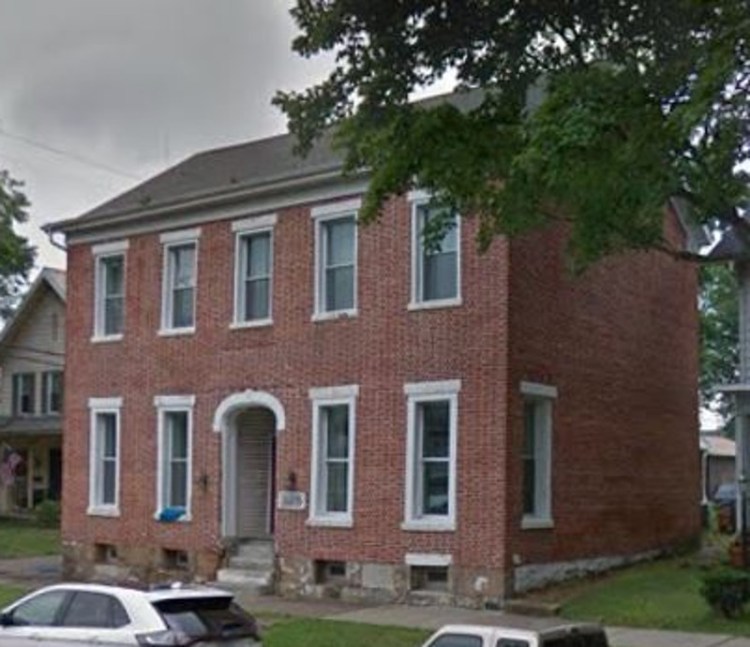 The Hoobler House on North Broadway, New Philadelphia, Ohio, 2018. (Source: earth.google.com)