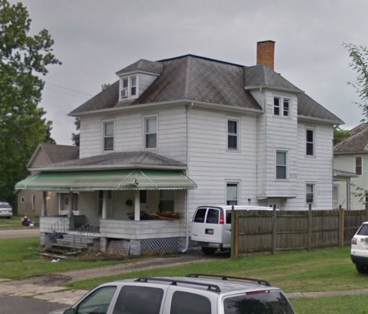 The Schmidt House on Ray Avenue NW, New Philadelphia, 2018. (Source: google.com)