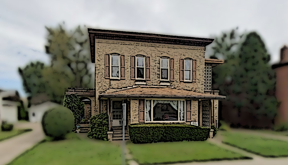 The Yeagley House on Fair Avenue NW, New Philadelphia, 2019. (Source: google.com)