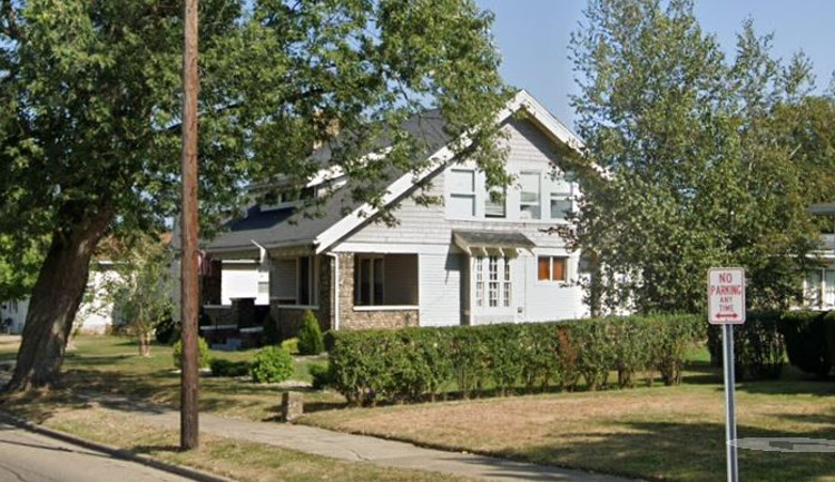The Bowers Home on Tuscarawas Avenue, New Philadelphia as it appeared in 2012. (Source: google.com)