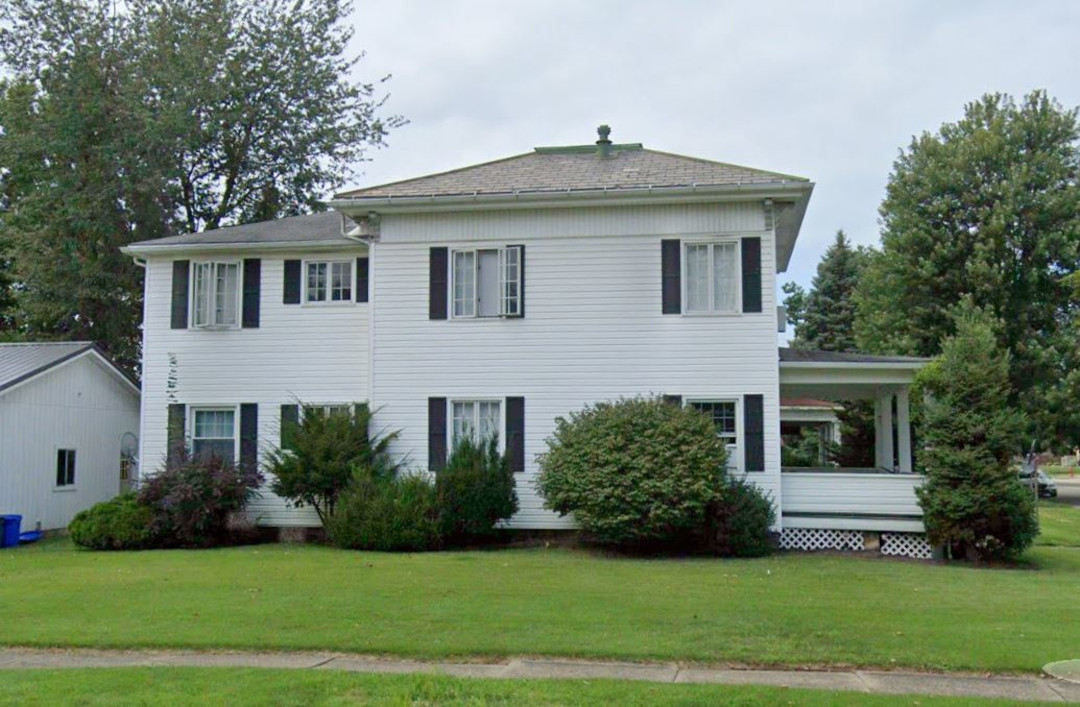 The Hendershott House on Fair Avenue NW in New Philadelphia, Ohio, 2019. (Source: google.com)