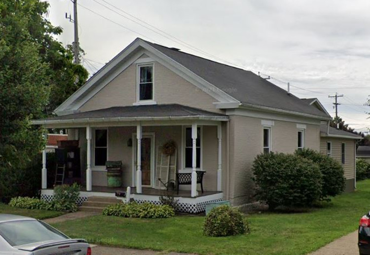 The Denison / Miller House on Fair Avenue, New Philadelphia, Ohio, 2023. (Source: google.com)