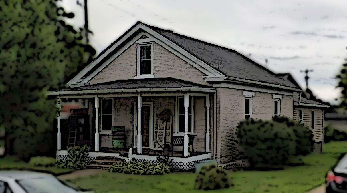 The Denison House on Faire Avenue NW in New Philadelphia, Ohio, 2023. (Source: google.com)