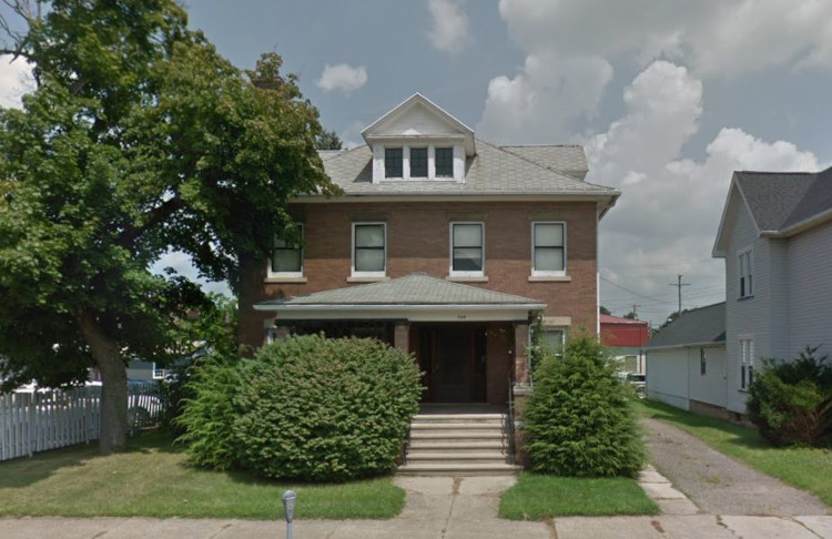 The Dodd House on Fair Avenue NE in New Philadelphia, Ohio, 2014. (Source: google.com)