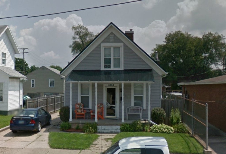 The Carey House in New Philadelphia, Ohio, 2014. (Source: google.com)