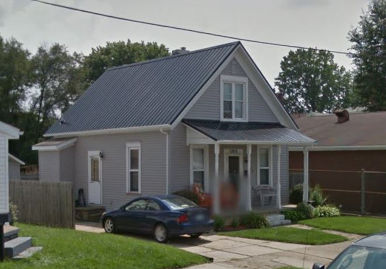 The Carey House in New Philadelphia, Ohio, 2014. (Source: google.com)