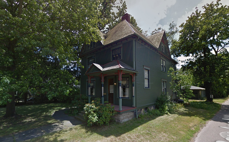 The Nabor House on Tuscarawas Avenue, New Philadelphia, Ohio, 2019. (Source: google.com)