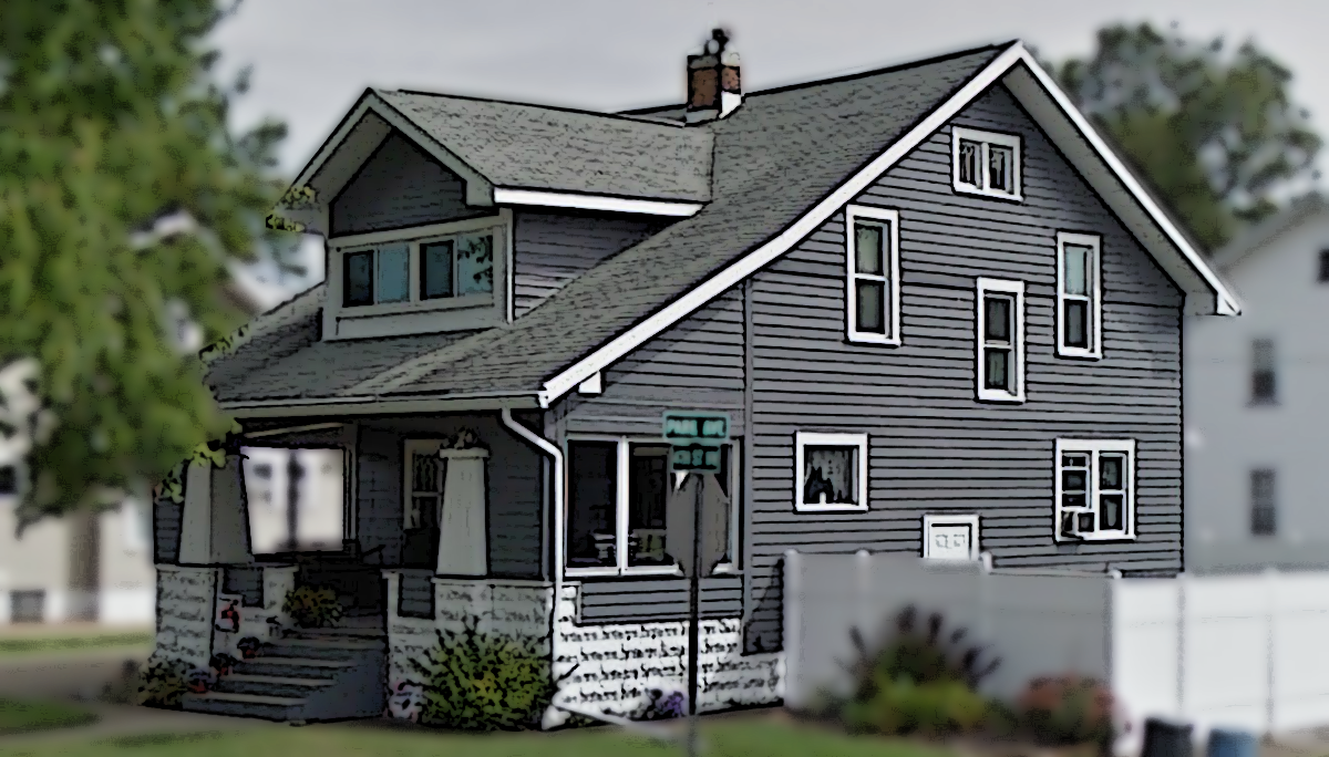 The Wilkinson House on Fourth Street NW in New Philadelphia, Ohio, 2018. (Source: google.com)